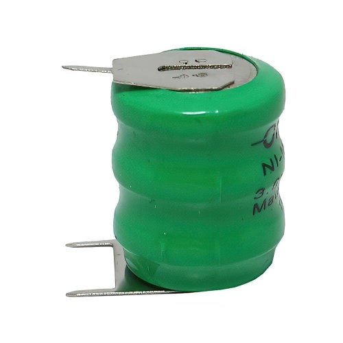 Orion 3.6V 80mAh Ni-Mh Şarj Edilebilir Buton Pili - 3 Bacaklı