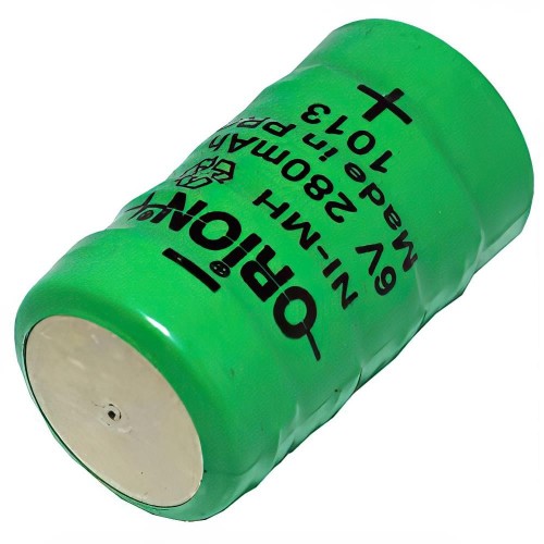 Orion 6V 280mAh Ni-Mh Şarj Edilebiir Buton Pil