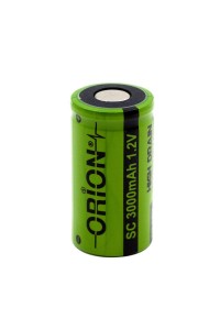Orion 1.2V Ni-Mh SC 3000mAh Şarj Edilebilir Pil
