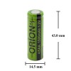 Orion 1.2V Ni-Mh 4/5AA 1500mAh Şarj Edilebilir Pil ( BAŞSIZ )