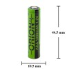 Orion 1.2V Ni-Mh AAA 1000mAh Şarj Edilebilir Pil ( BAŞSIZ )