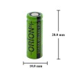 Orion 1.2v Ni-Mh 2/3AAA 400mah 1C BAŞSIZ Şarj Edilebilir Pil ( BAŞSIZ )