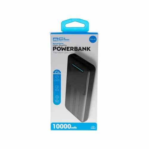 Acl Powerbank 10.000Mah USBX2 2.1A PW-43 2672