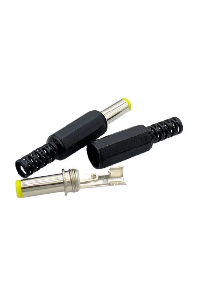 IC-252B DC JAK 5.5x2,1MM UZUN FİŞ SARI UÇ