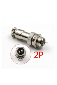 1 TAKIM 12MM 2 Lİ MAYK FİŞ 2P DİŞİ ERKEK TAKIM