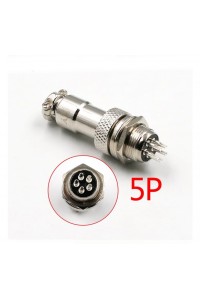1 TAKIM 12MM 5 Lİ MAYK FİŞ 5P DİŞİ ERKEK TAKIM