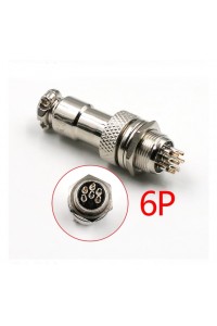 1 TAKIM 12MM 6 LI MAYK FİŞ 6P DİŞİ ERKEK TAKIM