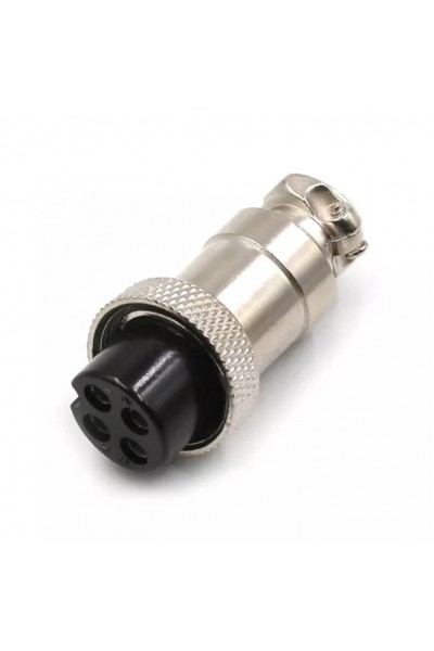 16MM 4 LÜ MAYK FİŞ 4P DİŞİ FİŞ