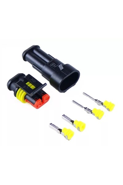 C-266W 2P SU GEÇİRMEZ ARAÇ KONNEKTÖRÜ 1.5MM (WATERPROOF)