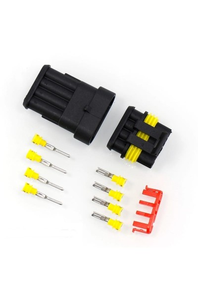 4P SU GEÇİRMEZ ARAÇ KONNEKTÖRÜ 1.5MM (WATERPROOF)
