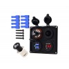 4’lü Marin Usb Voltmetre + S.Çakmaklık
