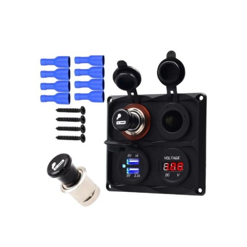 4’lü Marin Usb Voltmetre + S.Çakmaklık