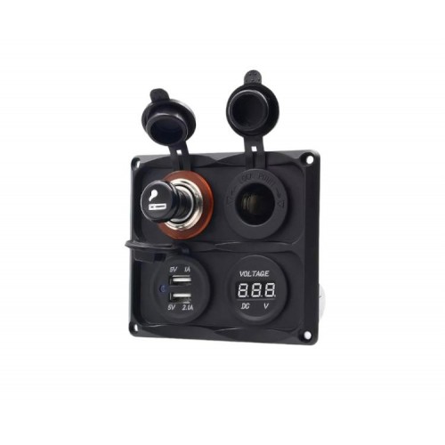 4’lü Marin Usb Voltmetre + S.Çakmaklık