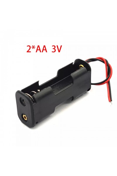 IC-233 2 Lİ KALEM PİL YUVASI İKİLİ SIRT SIRTA (AA)