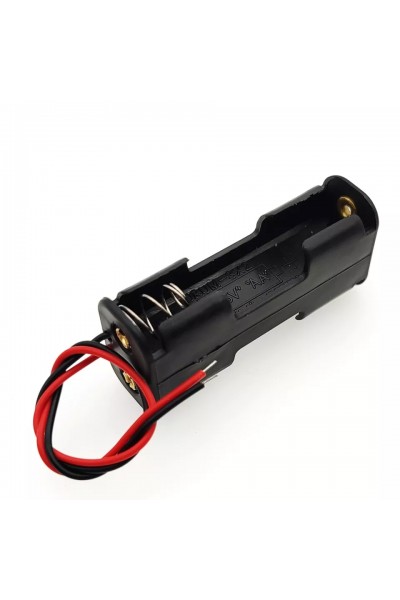 IC-233 2 Lİ KALEM PİL YUVASI İKİLİ SIRT SIRTA (AA)