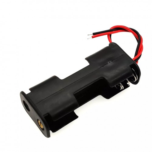 IC-233 2 Lİ KALEM PİL YUVASI İKİLİ SIRT SIRTA (AA)