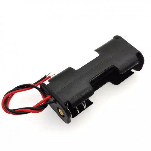 IC-233 2 Lİ KALEM PİL YUVASI İKİLİ SIRT SIRTA (AA)