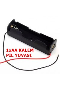 IC-233-1 TEKLİ KALEM PİL KUTUSU AA