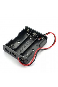 3 LÜ KALEM PİL KUTUSU YAN YANA (AA)