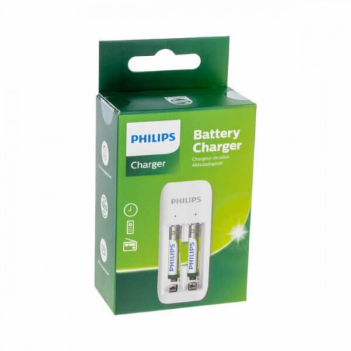 Philips Pil Şarj Makinesi AAA 2 Li 700 Mah Micro USBSNMZ-PHL SCB2070NB/00 0709 0706