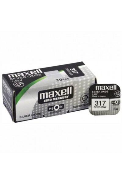 Maxell 317 SR516SW Saat Pili