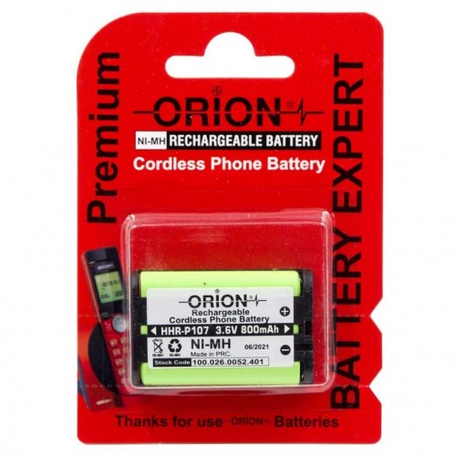 Orion HHR-P107 3.6V 800mAh Telsiz Telefon Pili