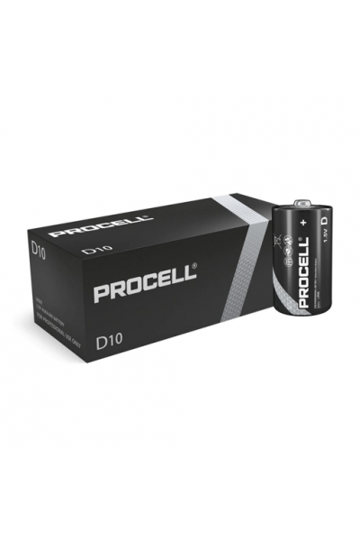 Duracell Procell D Büyük Boy Alkalin Pil 10'lu Paket