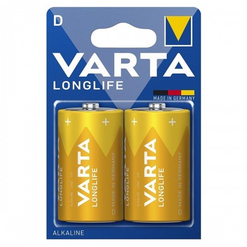 Varta 4120 Longlife Alkalin D Büyük Boy Pil 2'li Paket