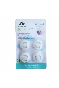 Askıcım Priz Kapağı 4 Lü MS998 8325