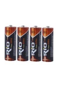 Rio Manganez AA Kalem Pil 4'lü Shrink