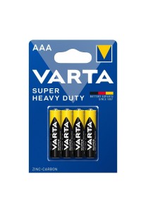 Varta Superlife Manganez AAA İnce Kalem Pil 4'lü Paket Varta Superlife Manganez AAA İnce Kalem Pil 4'lü Paket