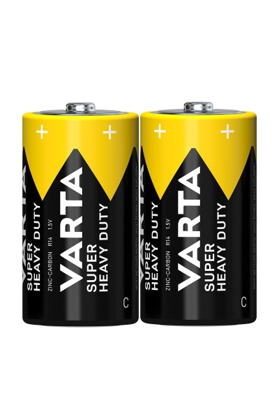 Varta Superlife Manganez C Orta Boy Pil 2'li Shrink