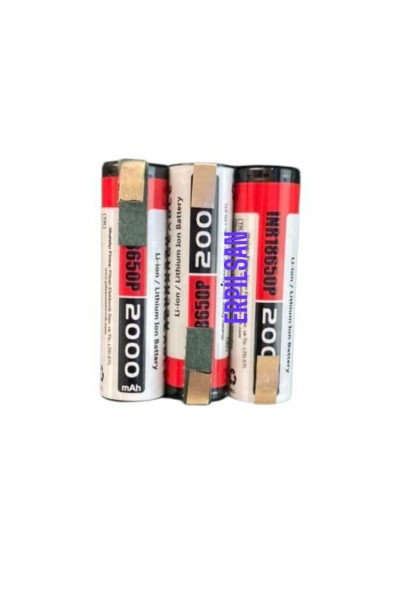 Orion 18650 10.8V - 12V Şarjlı Matkaplar için 2000mAh Li-ion 3S 15C 30A Şarjlı Matkap Pili