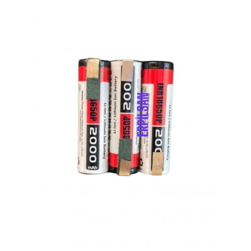 Orion 18650 10.8V - 12V Şarjlı Matkaplar için 2000mAh Li-ion 3S 15C 30A Şarjlı Matkap Pili