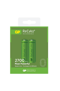 GP ReCyko (HAZIR ŞARJLI Pil) Ni-Mh AA 2700 Serisi