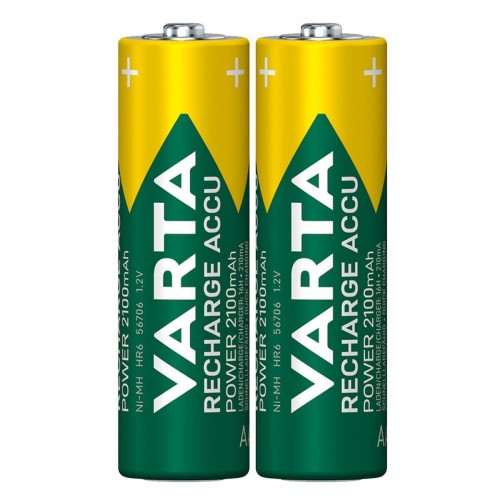 Varta 56706 Power 2100 mAh AA Şarj Edilebilir Kalem Pil 2'li Paket TR