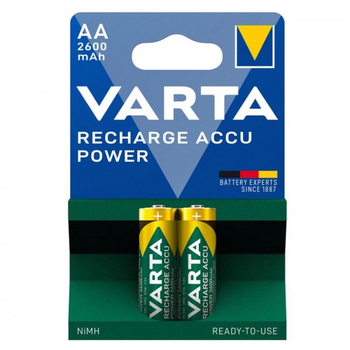 Varta 57161 Power 2600 mAh AA Şarj Edilebilir Kalem Pil 2'li Paket
