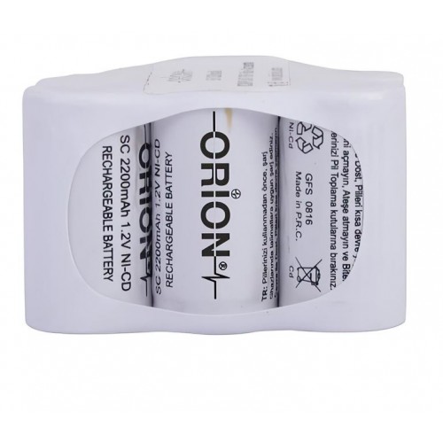 Arzum Eterno Serisi Uyumlu Orion 9.6v 2200mAh Şarjlı Süpürge Pili