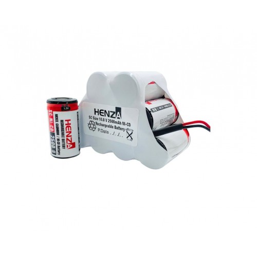 Fakir RCT108 Turbo Serisi Uyumlu Henza 10.8v 2.5Ah Şarjlı Pili