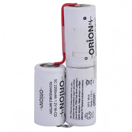 Black Decker Uyumlu ORION 3.6v 2200mAh Şarjlı Süpürge Pili